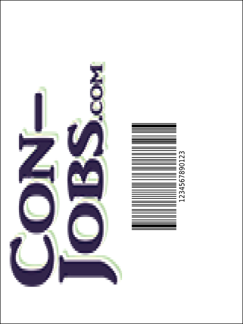 Abstract Lights Economy Event Badge Product Back