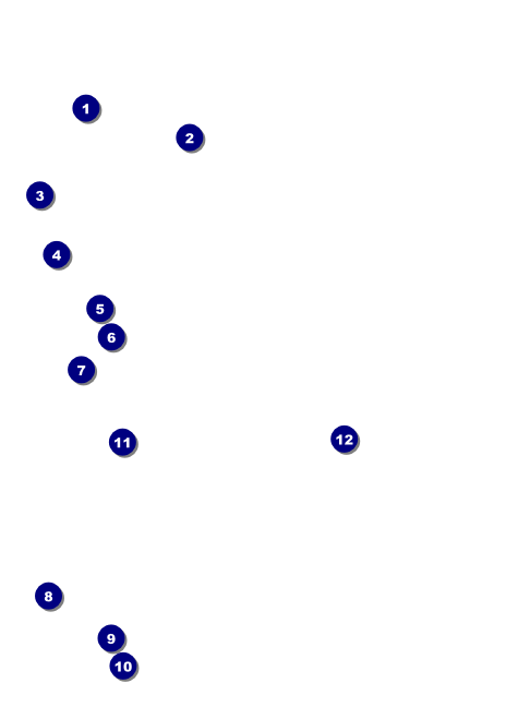 All Purpose Angle Economy Event Badge Front Field Markers