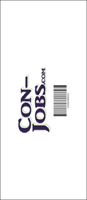 All Purpose Angle VIP Event Badge Large Product Back