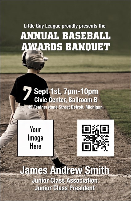 Baseball VIP Event Badge Small