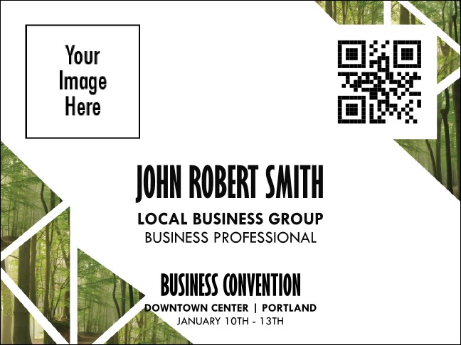 Conference Series: All Purpose Trees Economy Event Badge Product Front