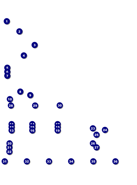 Comedy Retro Microphone Logo Flyer Front Field Markers