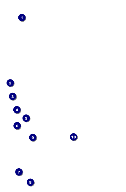 Haunted House VIP Event Badge Small Front Field Markers