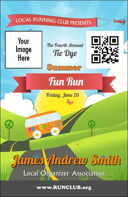 Hippie VIP Event Badge Small Product Front