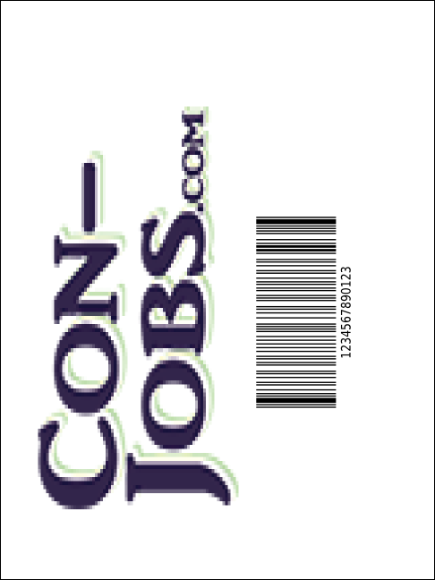 Holiday Snowflake Economy Event Badge Product Back