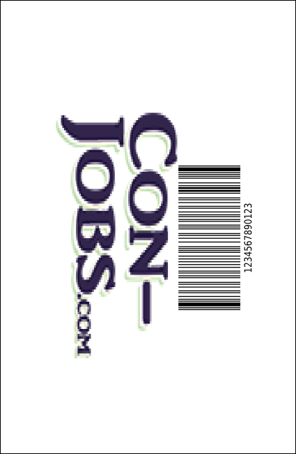 Modern Rodeo VIP Event Badge Small Product Back