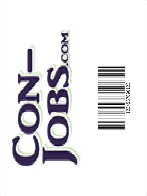 Red Economy Event Badge Product Back