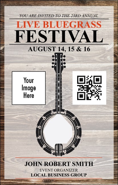 Banjo VIP Event Badge Medium Product Front