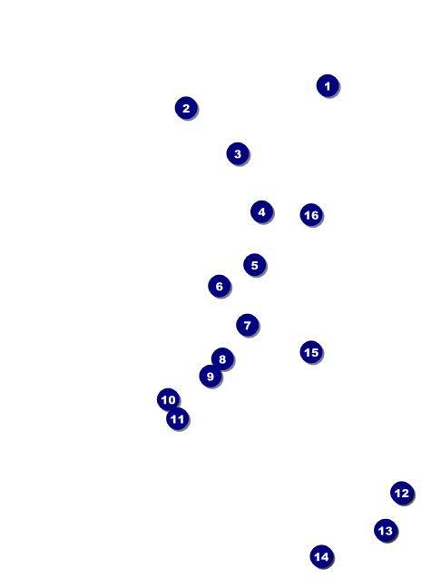 Blues Economy Event Badge Front Field Markers