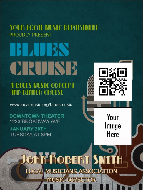 Blues Economy Event Badge Product Front