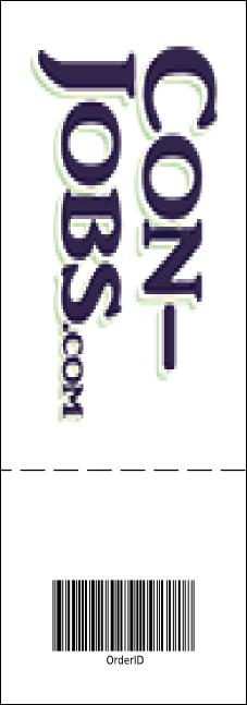 Winter Festival Event Ticket Product Back