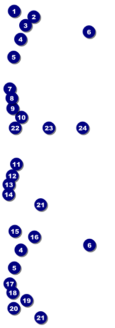 Year Parchment Paper Event Ticket Front Field Markers