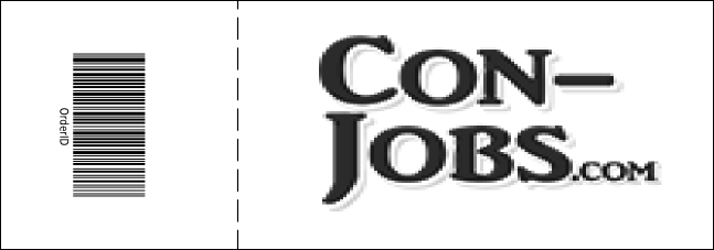 Graduation General Admission Ticket Black Product Back