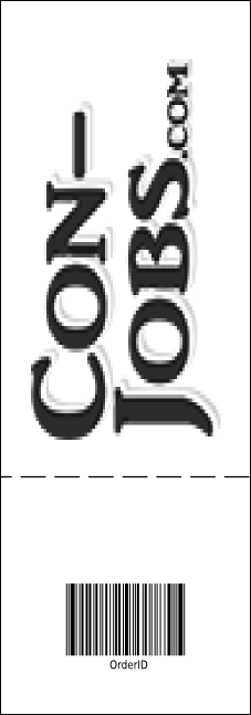 Sports Ticket Black & Silver Product Back