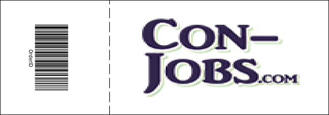 Nature Series - Green Leaves Event Ticket Product Back