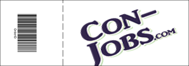 Cool Christmas General Admission Ticket 002 Product Back