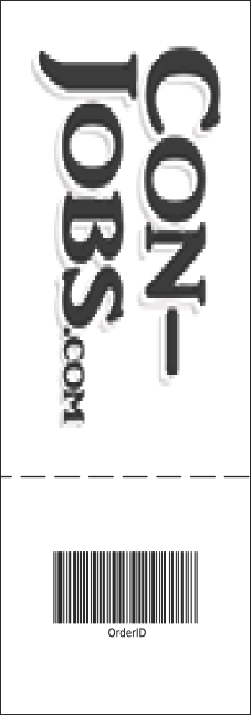 Baseball General Admission Ticket 001 Product Back