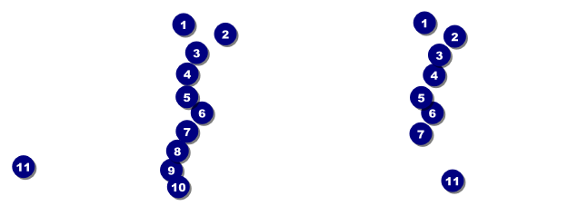 Christmas Bells General Admission Ticket 001 Front Field Markers