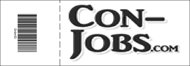 Black and White New Year's General Admission Ticket 001 Product Back