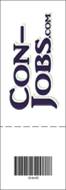 Green Squares Ticket Product Back