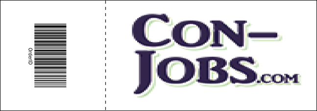 Spider Web Ticket 001 Product Back