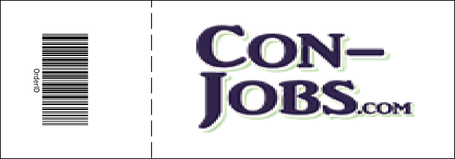 General Concert Ticket 202 Green Product Back