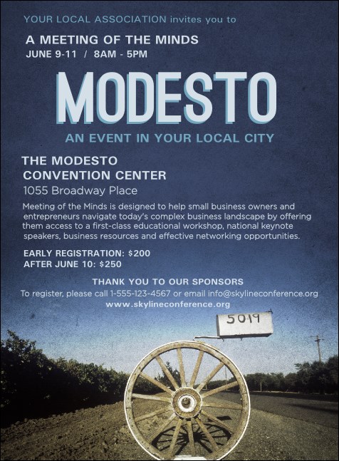 Modesto Invitation
