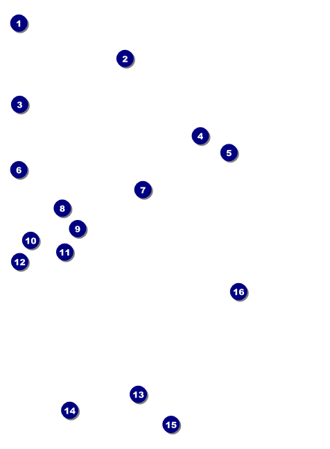 Atlanta Invitation Front Field Markers