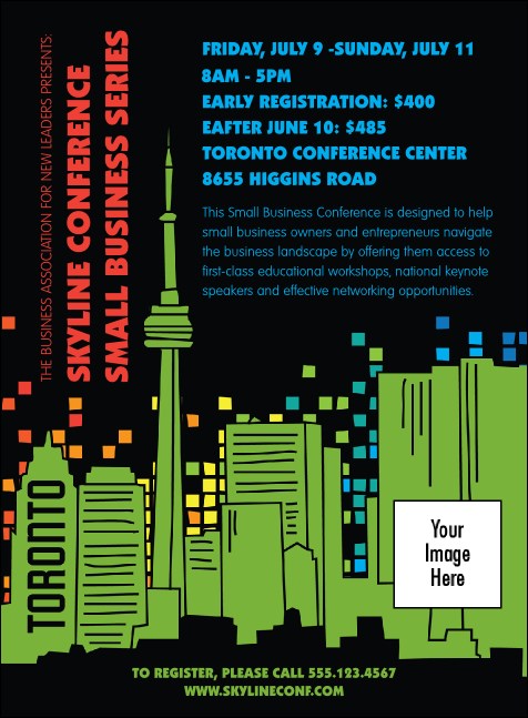 Toronto Invitation (Black) Product Front