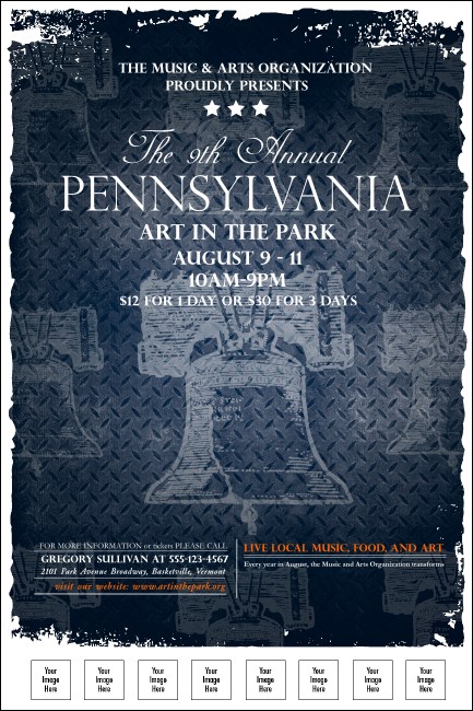 Pennsylvania Poster Product Front