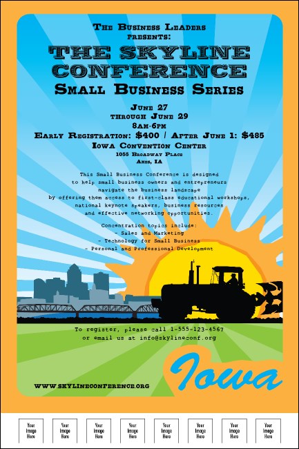 Iowa Poster Product Front