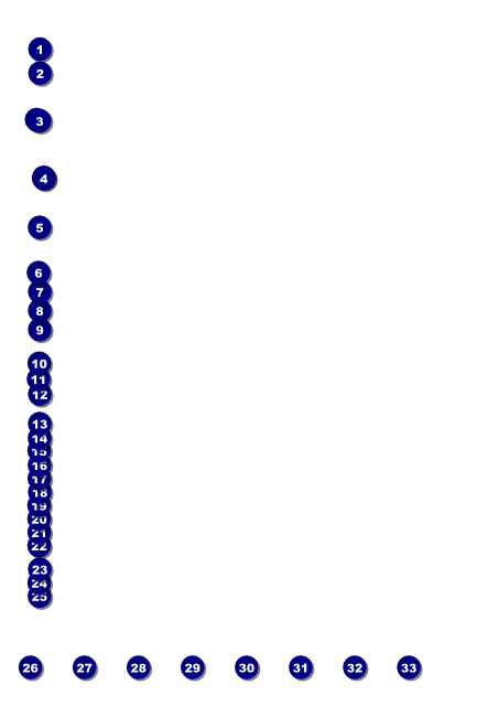 Indianapolis Poster (Black and white) Front Field Markers