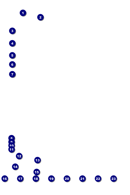 Baltimore Logo Poster Front Field Markers