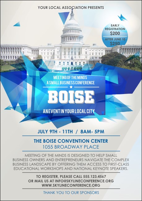 Boise Postcard Product Front