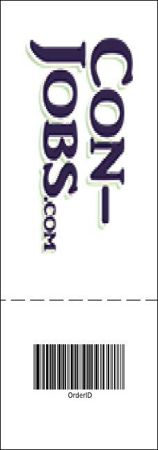 Fishing and Hunting Expo Raffle Ticket Product Back