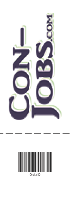 Green Gift Raffle Ticket Product Back