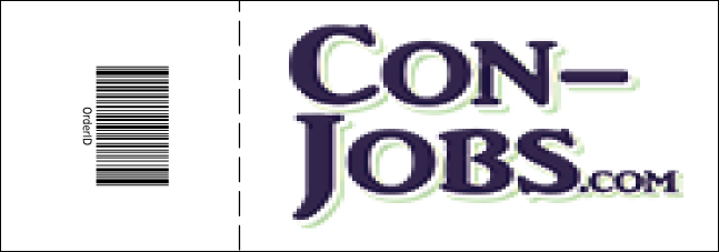 Dots Purple Landscape Raffle Ticket Product Back