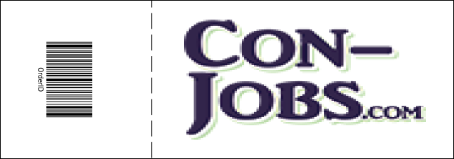 MMA Main Event Blue Raffle Ticket Product Back