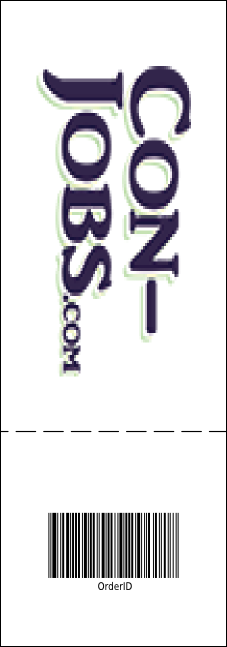 Big Heart Purple Raffle Ticket Product Back