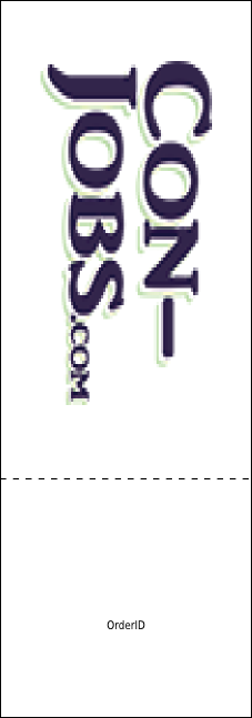 Snowflake Ornament Raffle Ticket Product Back