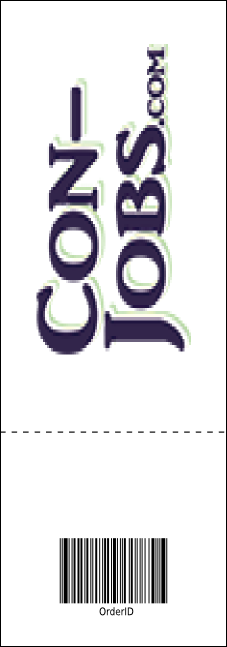 Comedy Spirals Raffle Ticket Product Back