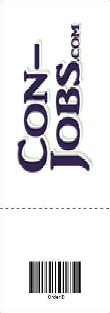 Swimming Raffle Ticket Product Back