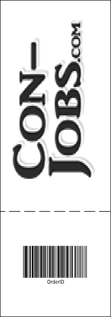 Portland Raffle Ticket (black and white) Product Back