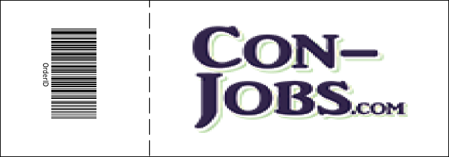 Gun-Themed Raffle Ticket Product Back