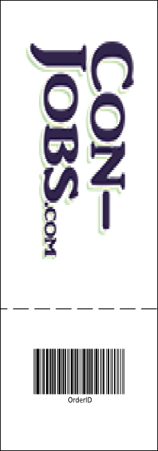 Green Squares Raffle Ticket Product Back