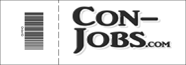 San Antonio Raffle Ticket (Black and white) Product Back