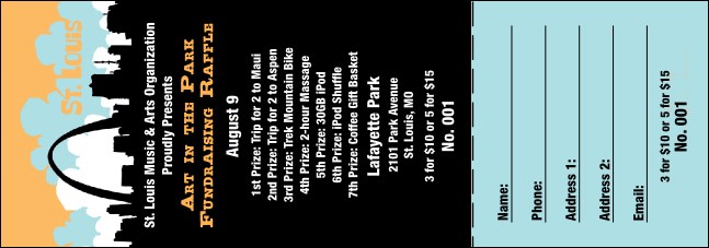 St. Louis Raffle Ticket