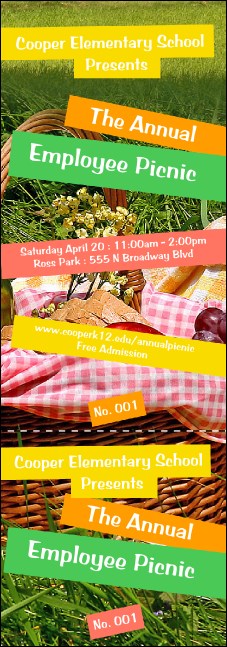 Picnic 2 Event Ticket Product Front