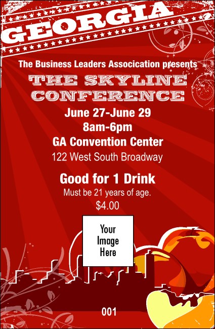 Georgia Drink Ticket