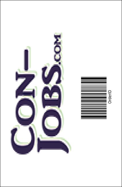 Auto Racing Drink Ticket Product Back